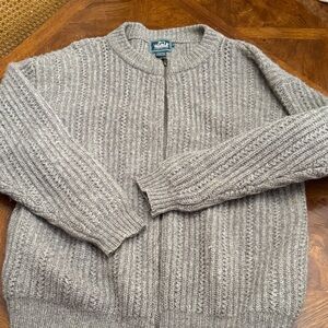 Woolrich Men's Zip-Up Sweater in Gray